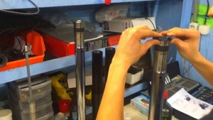 Переборка вилки CBR600RR