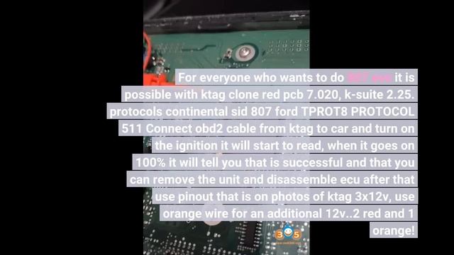 Read Ford SID807EVO with Ktag or PCMTuner? смотреть онлайн