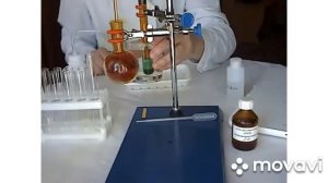 Опыт - 1.Взаимодействие меди с концентрированной азотной кислотой