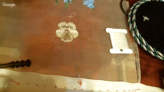 Вышивка люневильским крючком и лентами. От идеи к воплощению. смотреть онлайн