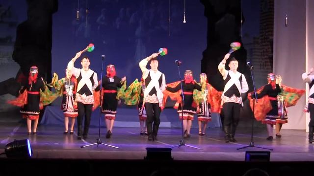 Марийские танцы Михайловский СДК Моркинский танец 14.02.15г. смотреть онлайн