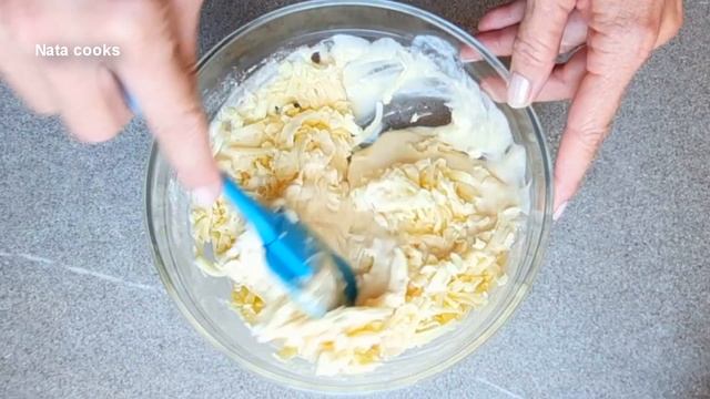 Сырная лепёшка (простой рецепт к чаю)//Cheese cake