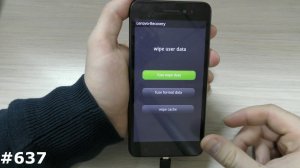 Сброс настроек Lenovo S60-A (Hard Reset Lenovo S60-A)