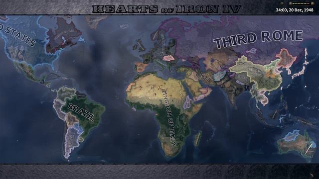 The AI forms the Third Rome in Hearts Of Iron 4 смотреть онлайн