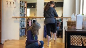 POINTE SHOES | Our ballerina gets her first pair of pointe shoes!