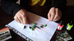 Лак для антенок поплавка.