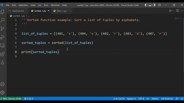 Map, Sorted, Zip, Filter and Reduce Functions - Higher Order Functions In Python