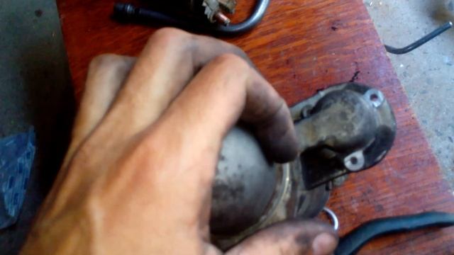Ремонт стартера Daewoo ДЭУ. Замена бендикса. Как снять втягивающее? смотреть онлайн