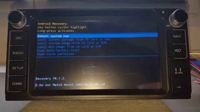 Mise à jour Recovery autoradio GPS Android 12 смотреть онлайн