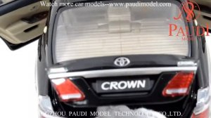 Toyota Crown 2012 diecast model car 1:18 scale model car