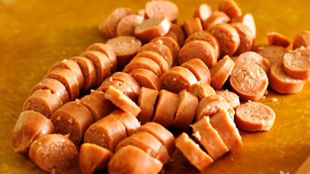 Окрошка классическая на кефире