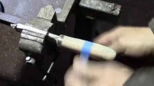 Нож из Дамасской стали, как сделать клинок, ручку и ножны