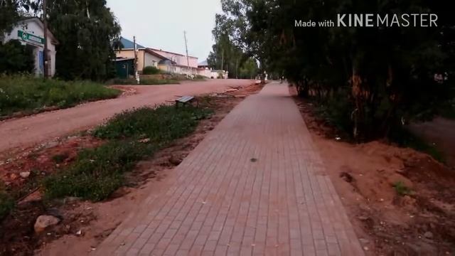 Прогулка по п. Ильинский. смотреть онлайн