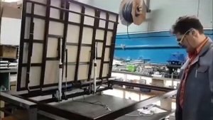 Люк с электроприводом 1640*1140 в подвал напольный