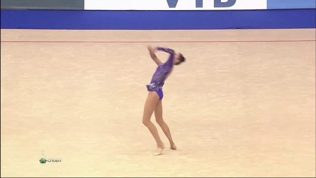 Alina Maksymenko Ball AA 2010 World Championships (HD) смотреть онлайн