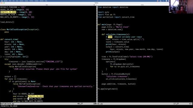 Debugging something on Code Clinic and the power of Type Hints