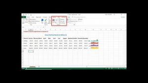 For Your Dashboard: A Sparkline (Chart in a Cell) that changes with a Drop List (Downloadable File)