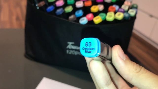 обзор на скетч маркеры! 120 штук! Советы? смотреть онлайн