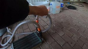 Промывка теплообменника газового котла от накипи#Насос для удаления накипи#Краснодарский край