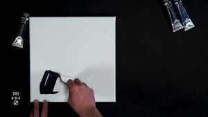 Краска масляная Rembrandt, 585 индантреновый синий