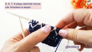 Жаккард сложно? Тогда вяжите такое чудо/ ?Шикарный узор спицами/ Посидим повяжем??