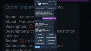 Как создать своего тг бота #тг #бот #энергия #как создать тг бота