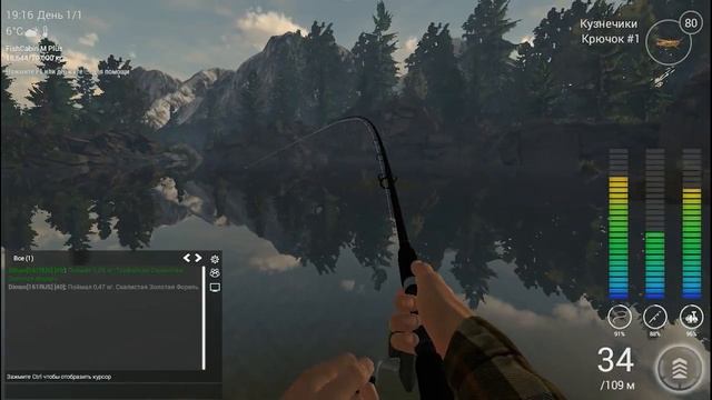 Уникальная Скалистая Золотая Форель Озеро Рокки Колорадо смотреть онлайн