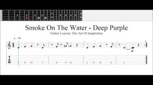 Smoke On The Water - Deep Purple [ONE STRING BEGGINERS TUTORIAL]