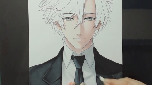 Speed Drawing - Jumin Han (Mystic Messenger) смотреть онлайн