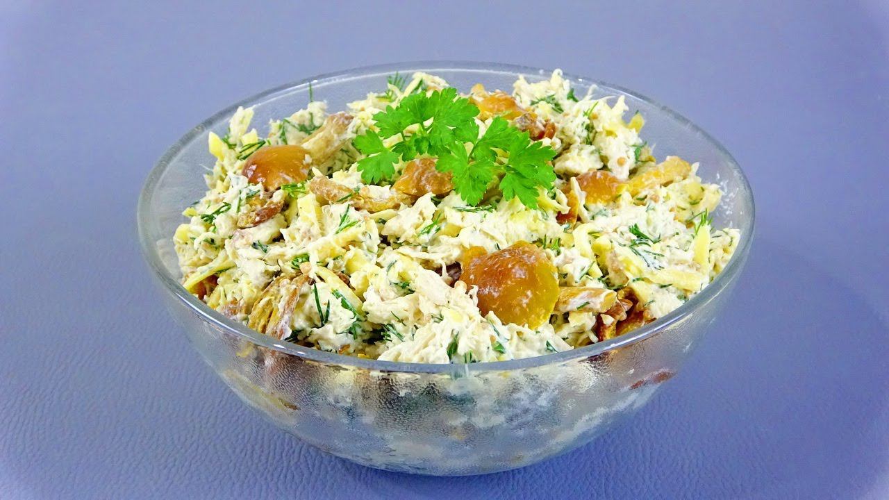 Божественный вкус никого не оставит равнодушным | Рецепт салата с курицей и грибами