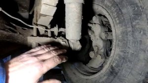 Замена амортизаторов УАЗ на  ГАЗ..mp4