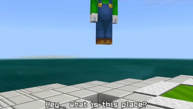 Super Mario LUIGI GETS LOTSA SPAGHETTI (Minecraft Bedrock Edition) смотреть онлайн