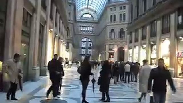 Galleria Umberto I Napoli Naples смотреть онлайн