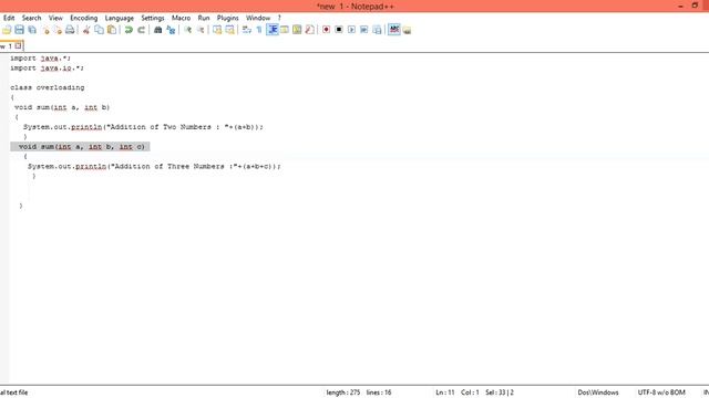 function overloading concept in java