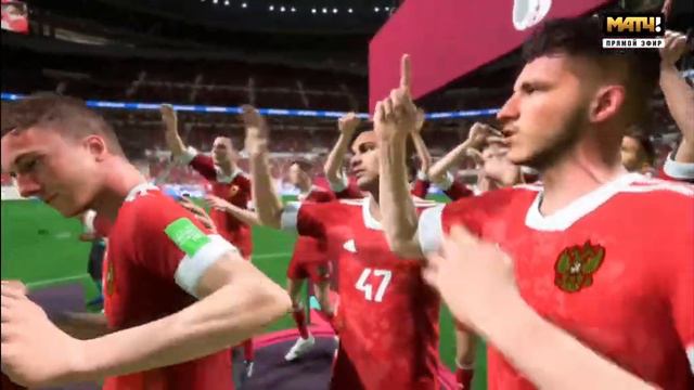 Награждение сборной России по футболу. ЧМ 2022 . Фифа 23 смотреть онлайн