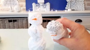 DIY❄ ЗИМНИЙ ДЕКОР ИЗ ПРЯЖИ ❄ DIY❄ WINTER YARN DECOR...