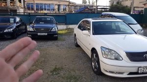 Сравнение ТОЙОТА CELSIOR рестайл и дорестайл