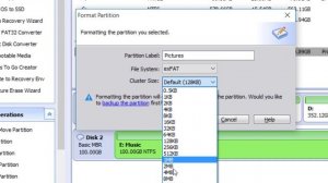 convert ntfs to exfat