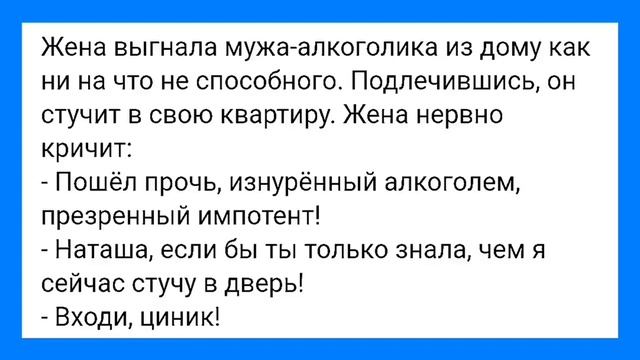 Камнем в Тёщу и Презренный Импотент!!! Смешная Подборка Анекдотов!!! смотреть онлайн