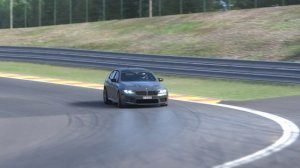 BMW M5 F90 CS Дрифт на треке Spa Francorchamps - ASSETTO CORSA