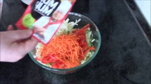 Салат из капусты с корейской заправкой Чим Чим  - легко, просто, быстро и очень вкусно!