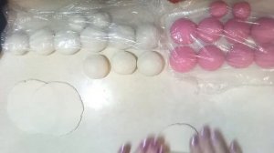 Эксперимент продолжается. Теперь на рисовой муке. Рисовые булочки.