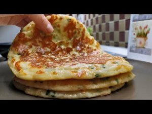 Сымые ленивые СЫРНЫЕ ЛЕПЕШКИ на сковороде, идеальный перекус и завтрак!