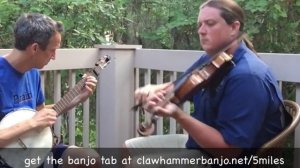 Clawhammer Banjo - Tune (and Tab) of the Week: "Five Miles from Town"