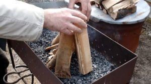 Как разжечь дрова в мангале для шашлыка на даче