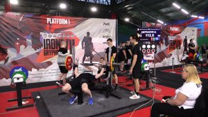 Iron Gryphon VII. Жим лежа. 3я попытка. 112.5 кг.