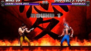 Mortal Kombat The Dragon Tournament - SHANG TSUNG BOSS Gameplay Playthrough