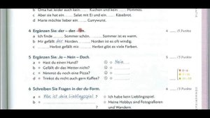 Schritte plus Neu A1.1 - Lektion 6. Тест