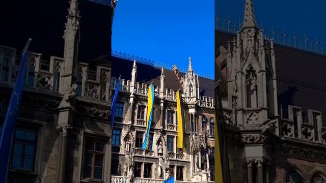 Marienplatz and New Town Hall in Munich / Мариенплац и Новая ратуша в Мюнхене ??