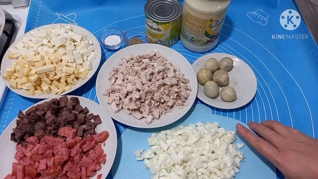 #ОченьКаллорийныйСалат# #Приготовте# #РодныеБудутДовольны#